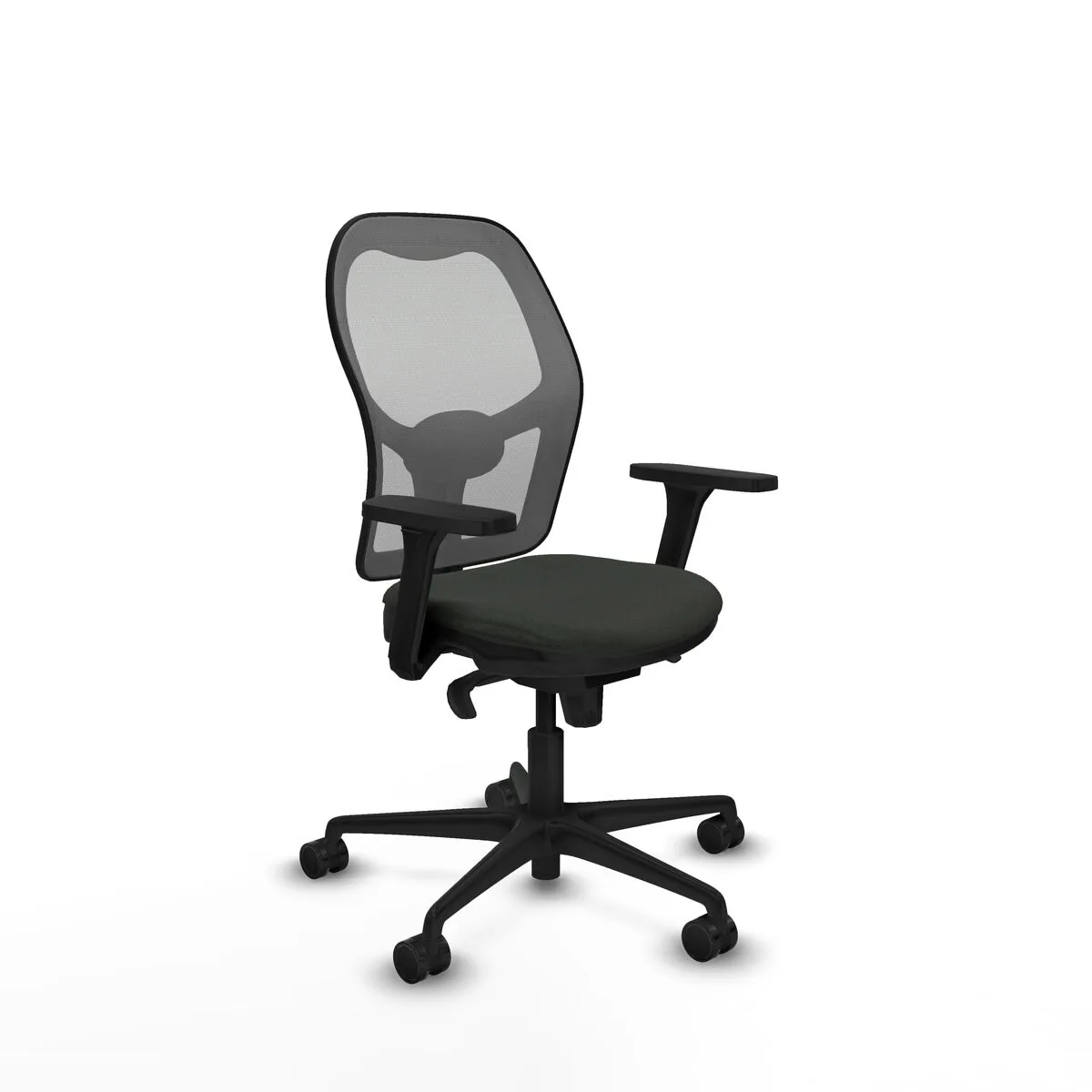 SILLA DE OFICINA PIQUERAS Y CRESPO 3D036N0 NEGRO
