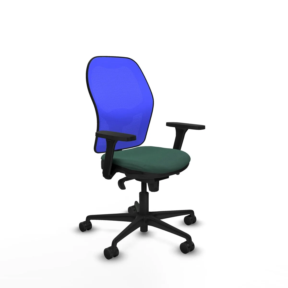 SILLA DE OFICINA PIQUERAS Y CRESPO 3D036N0 VERDE