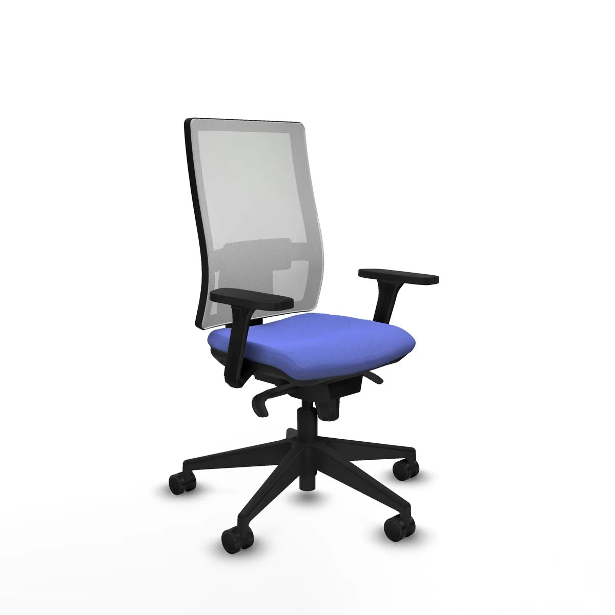 SILLA DE OFICINA PIQUERAS Y CRESPO 3D066N0 AZUL CLARO