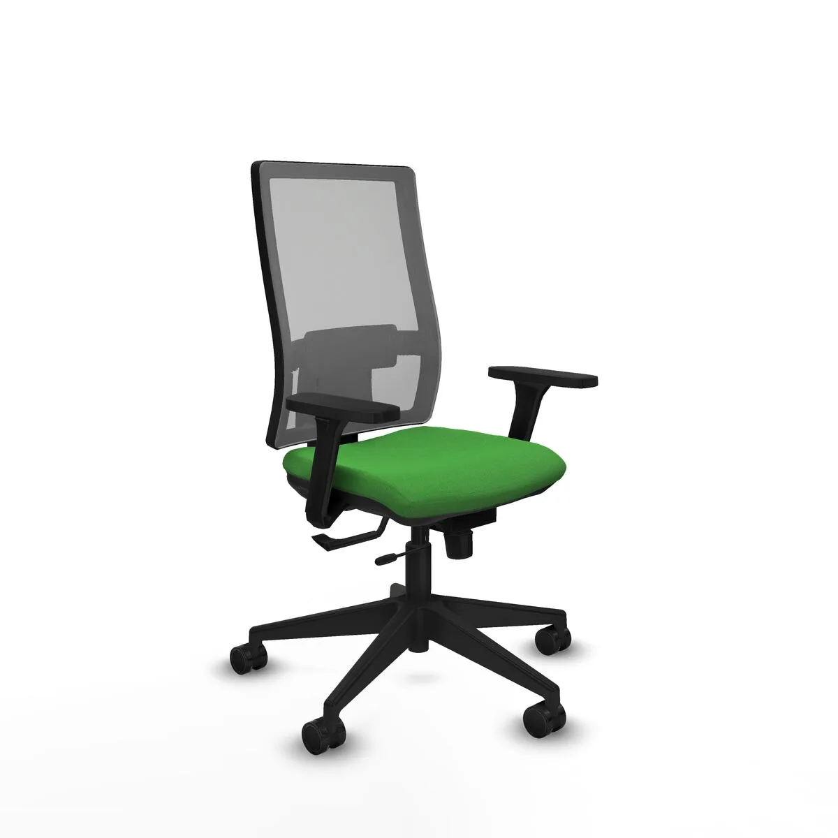 SILLA DE OFICINA PIQUERAS Y CRESPO 3D066N0 VERDE