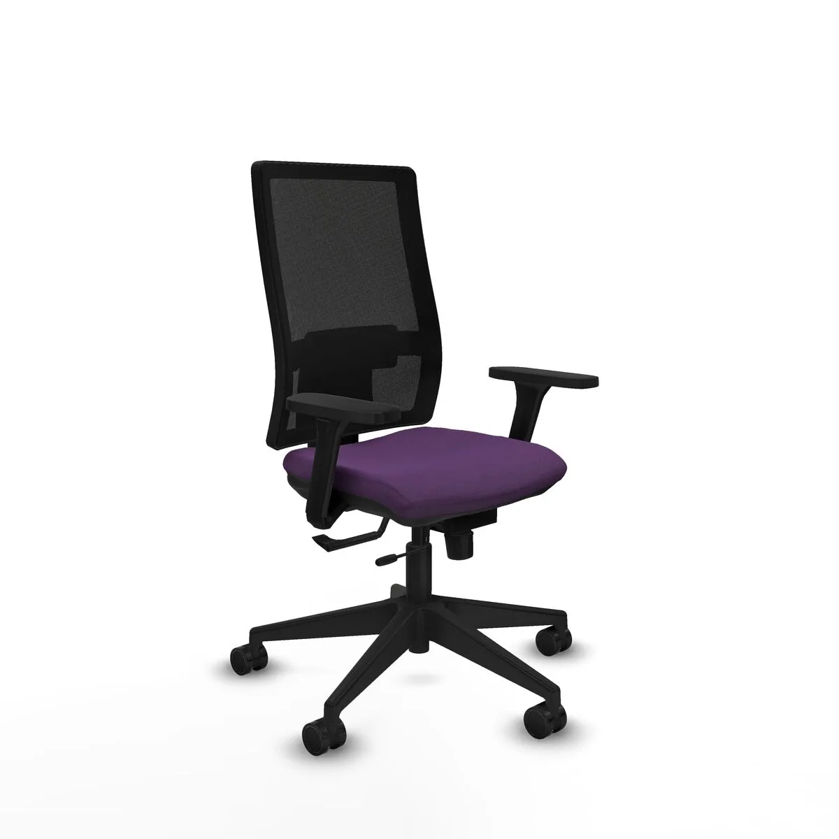 SILLA DE OFICINA PIQUERAS Y CRESPO 3D066N0 MORADO