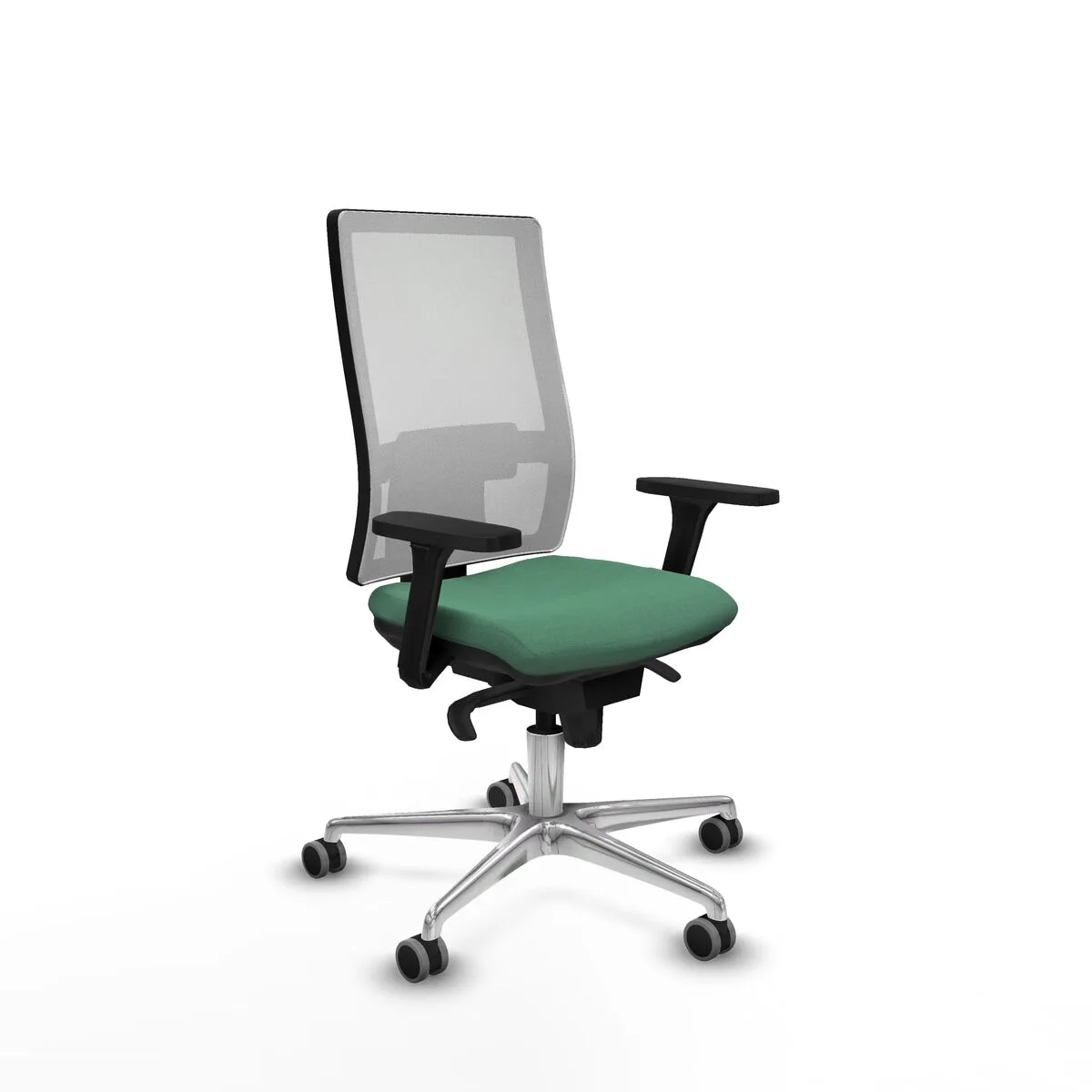 SILLA DE OFICINA PIQUERAS Y CRESPO 3D086G0 VERDE ESMERALDA