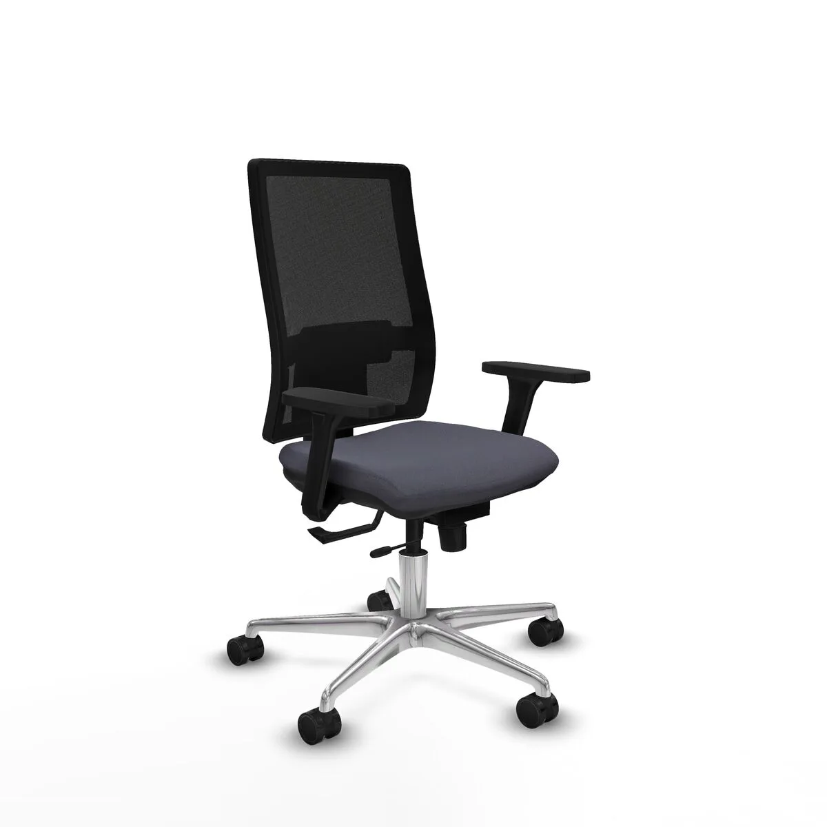 SILLA DE OFICINA PIQUERAS Y CRESPO 3D086N0 GRIS OSCURO