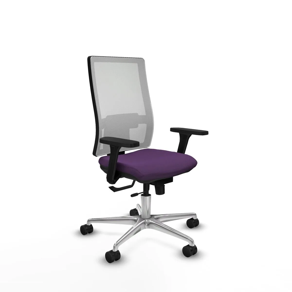 SILLA DE OFICINA PIQUERAS Y CRESPO 3D086N0 MORADO