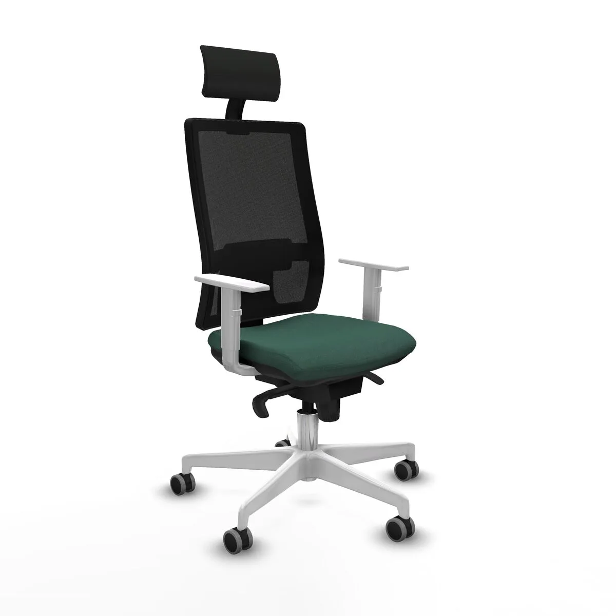 SILLA DE OFICINA PIQUERAS Y CRESPO 4B026G1 VERDE