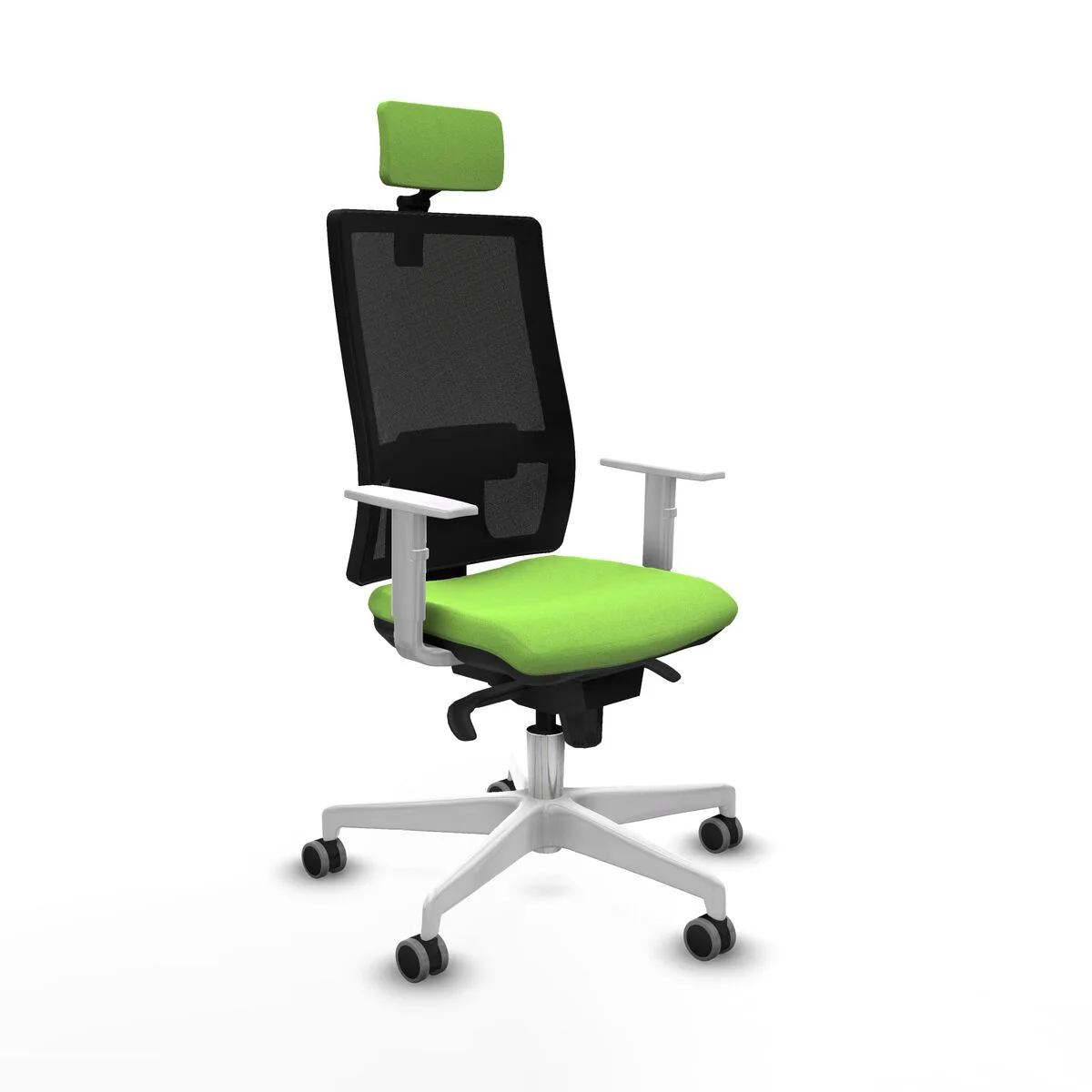 SILLA DE OFICINA PIQUERAS Y CRESPO 4B026G2 PISTACHO