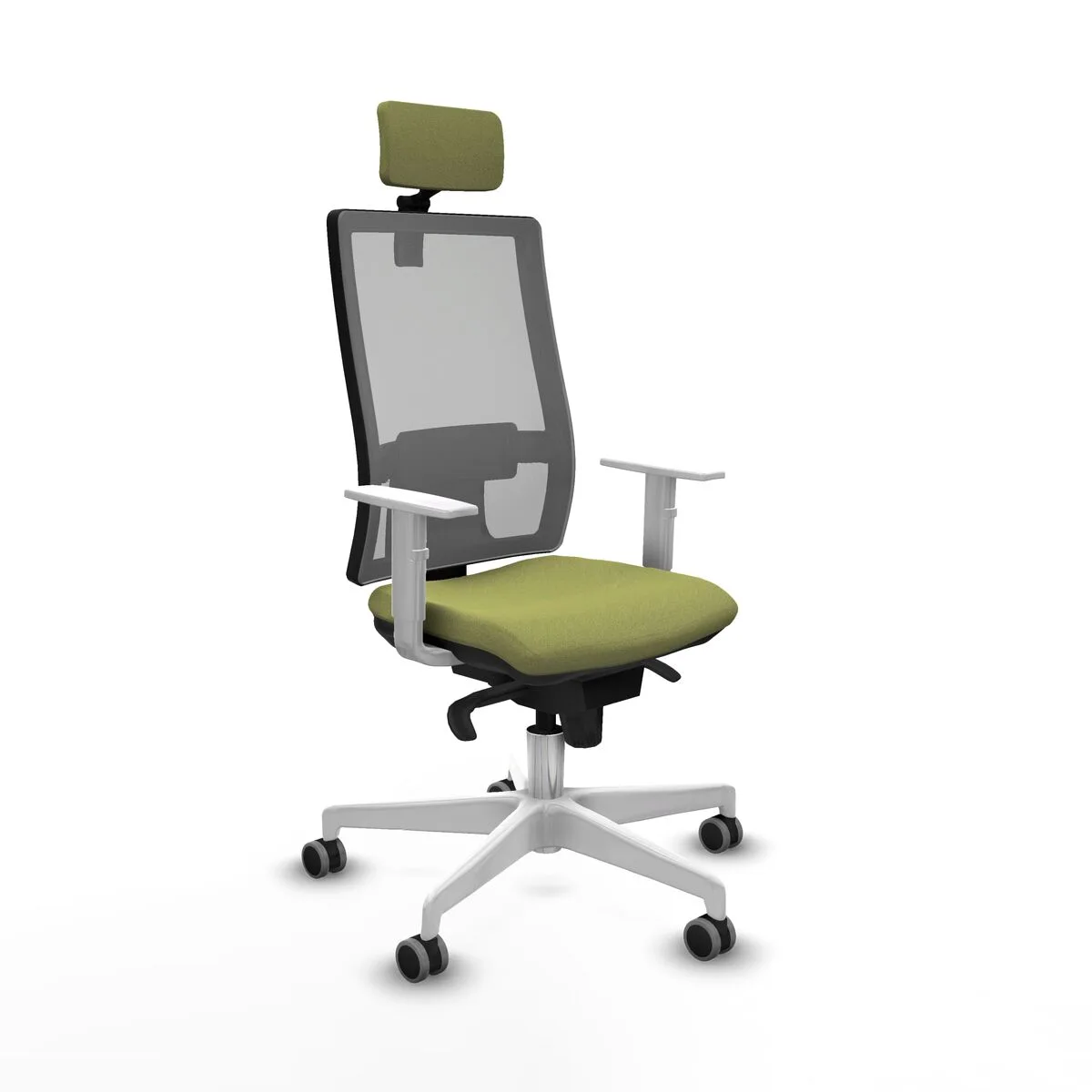 SILLA DE OFICINA PIQUERAS Y CRESPO 4B026G2 VERDE