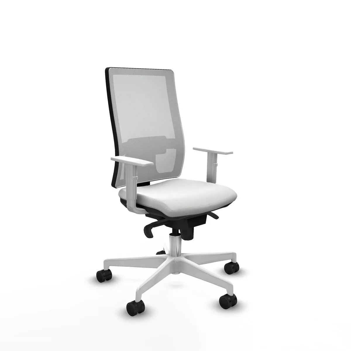 SILLA DE OFICINA PIQUERAS Y CRESPO 4B026N0 BLANCO