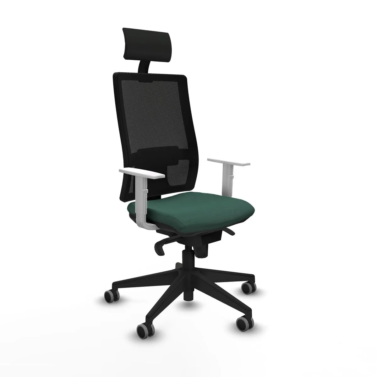 SILLA DE OFICINA PIQUERAS Y CRESPO 4B066G1 VERDE