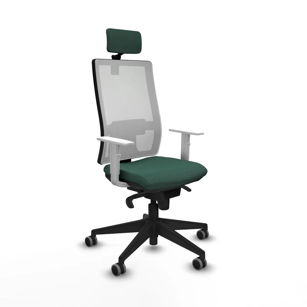 SILLA DE OFICINA PIQUERAS Y CRESPO 4B066G2 VERDE