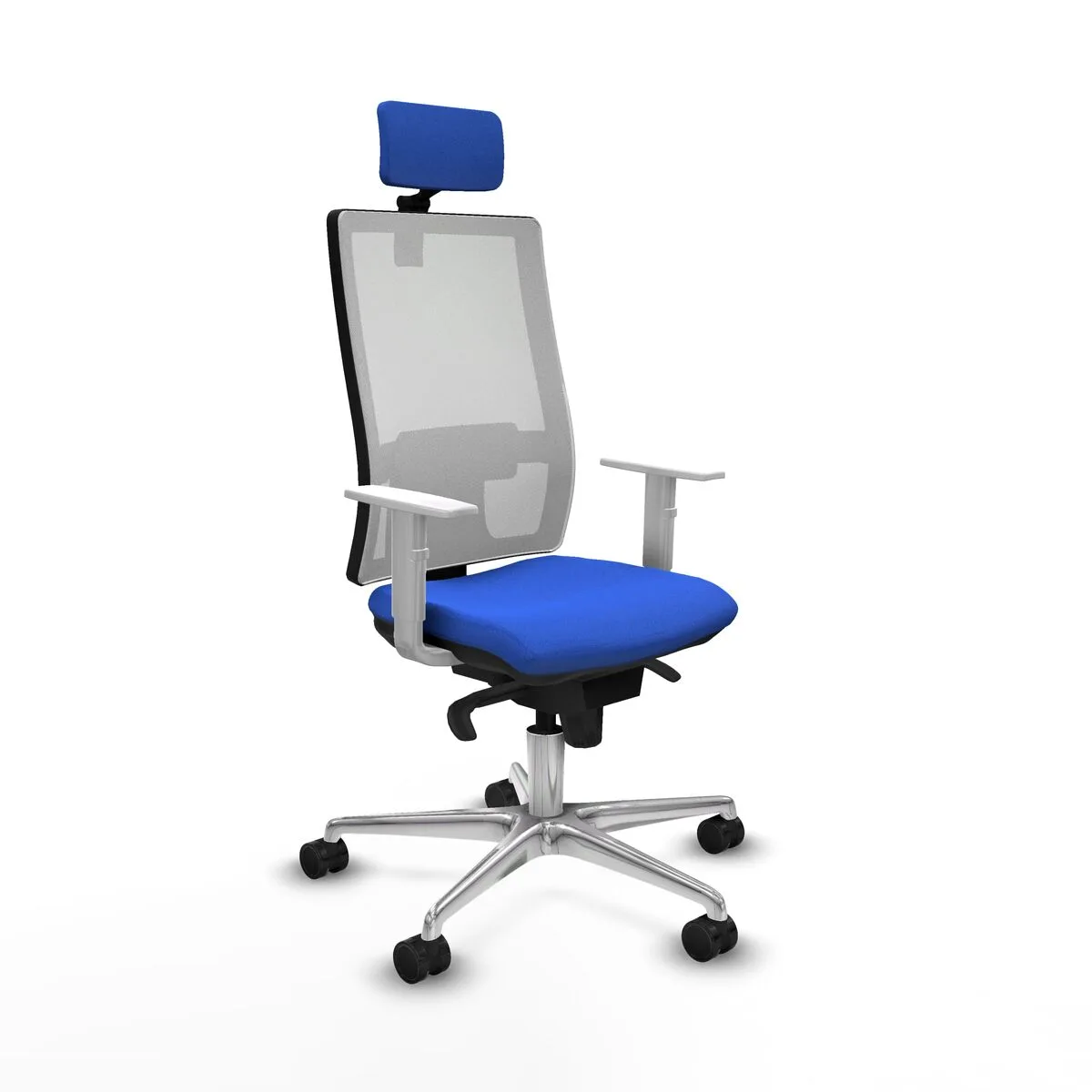 SILLA DE OFICINA PIQUERAS Y CRESPO 4B086N2 AZUL