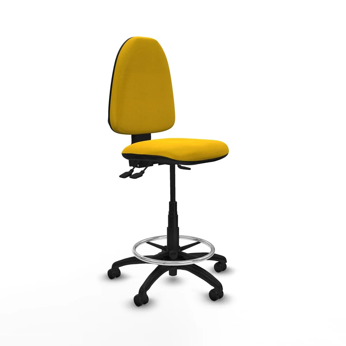 SILLA DE OFICINA PIQUERAS Y CRESPO B0001RF AMARILLO ALTA