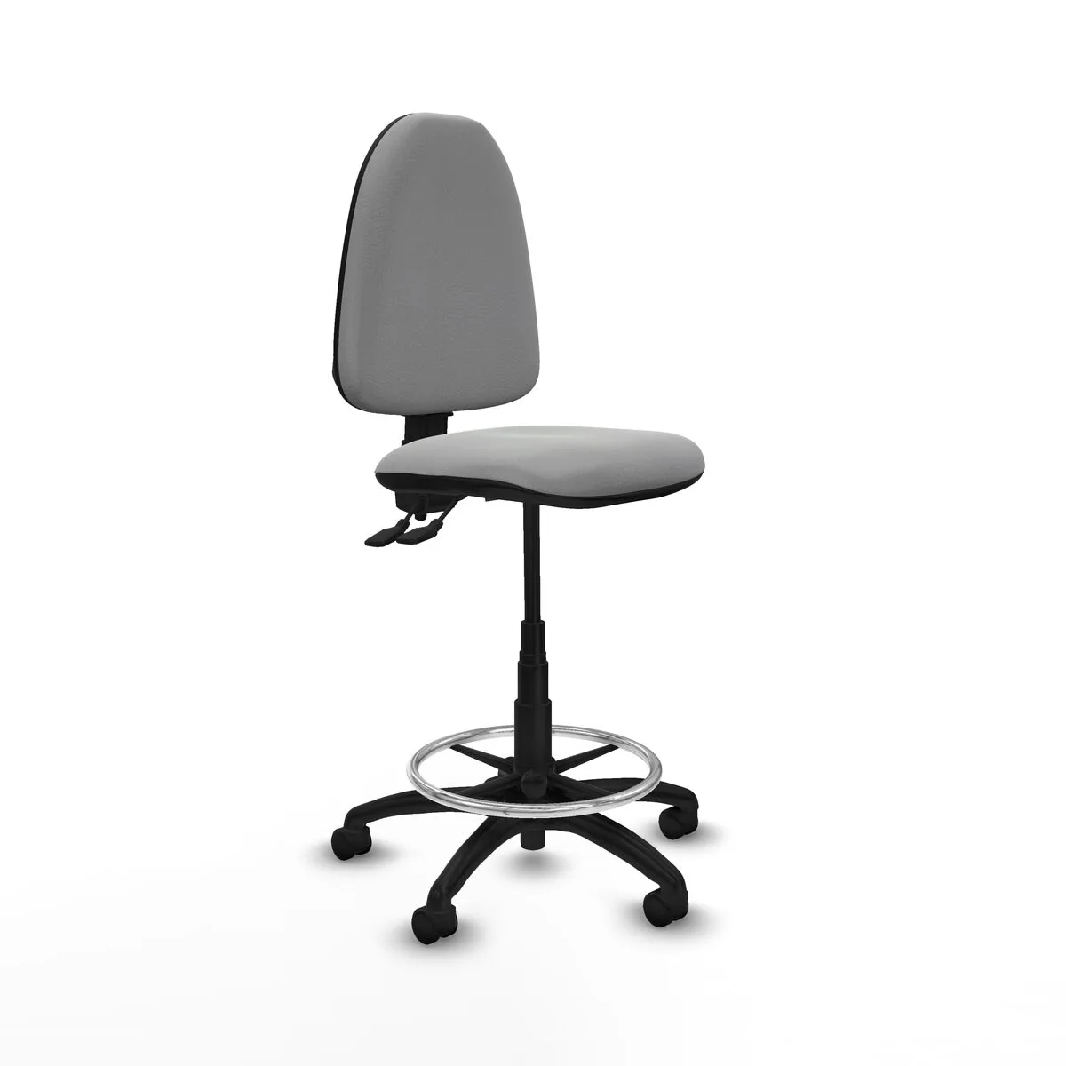 SILLA DE OFICINA PIQUERAS Y CRESPO B0001RN GRIS CLARO ALTA