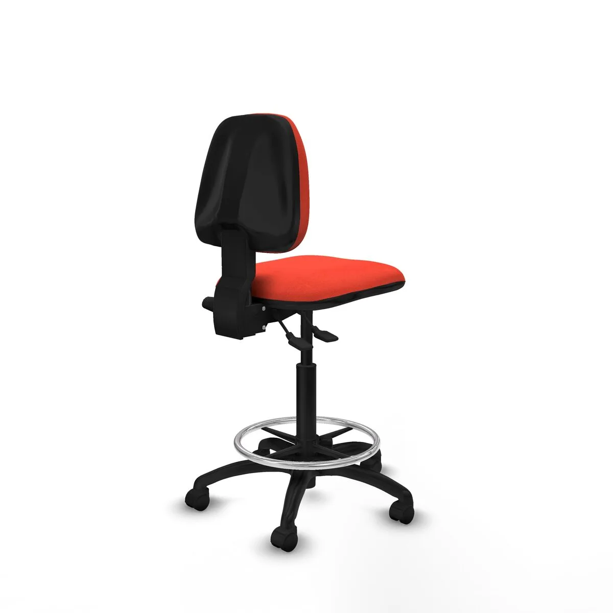 SILLA DE OFICINA PIQUERAS Y CRESPO B0001RN NARANJA OSCURO ALTA