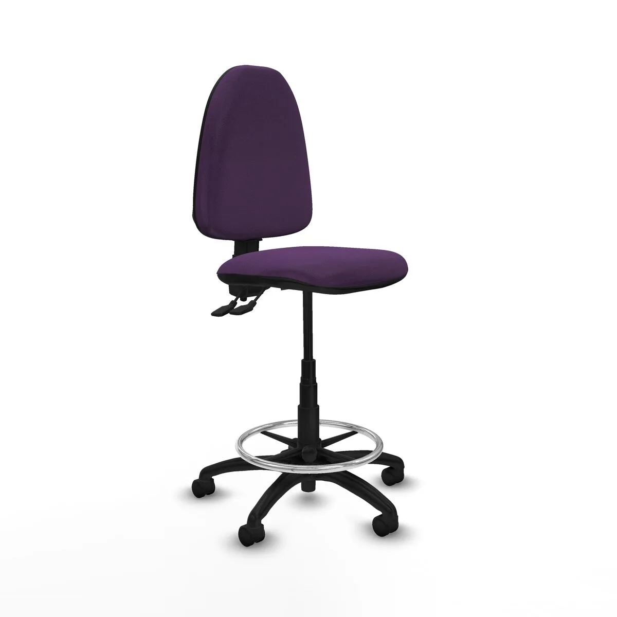 SILLA DE OFICINA PIQUERAS Y CRESPO B0001RN MORADO ALTA