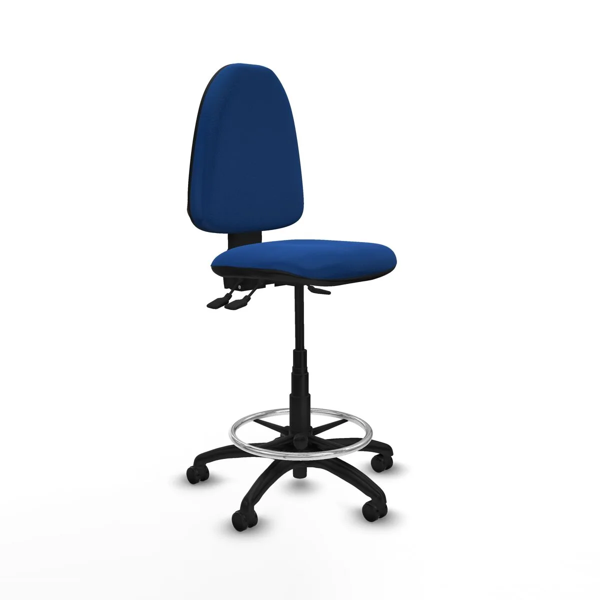 SILLA DE OFICINA PIQUERAS Y CRESPO B0001RP AZUL ALTA