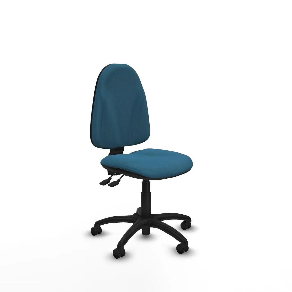 SILLA DE OFICINA PIQUERAS Y CRESPO B0001RP VERDE PETRÓLEO