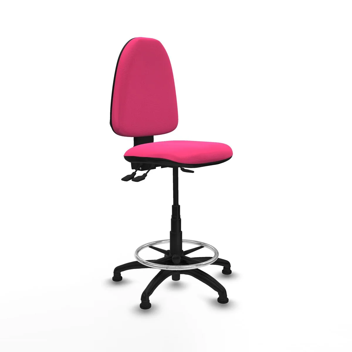 SILLA DE OFICINA PIQUERAS Y CRESPO B0001RT ROSA ALTA