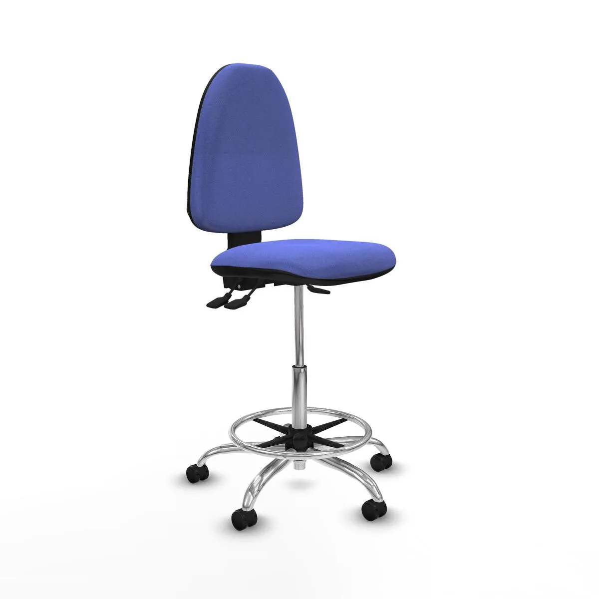 SILLA DE OFICINA PIQUERAS Y CRESPO B0005RF AZUL CLARO ALTA