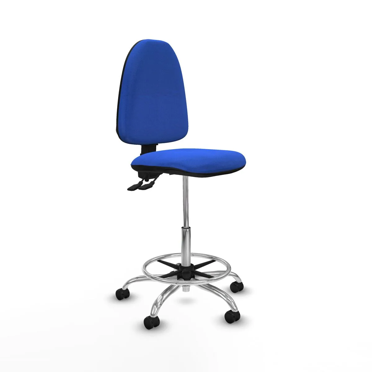 SILLA DE OFICINA PIQUERAS Y CRESPO B0005RF AZUL ALTA