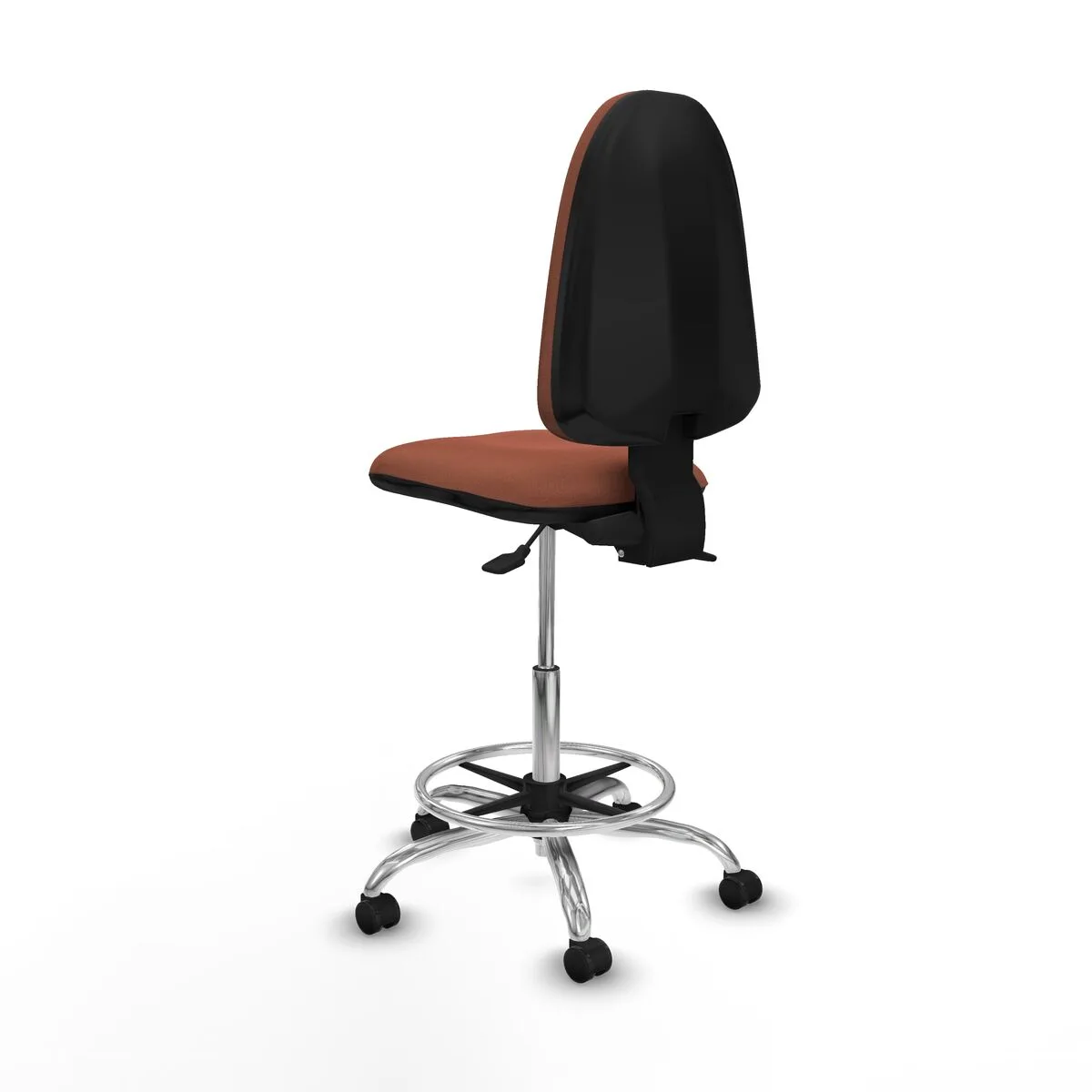 SILLA DE OFICINA PIQUERAS Y CRESPO B0005RF MARRÓN ALTA