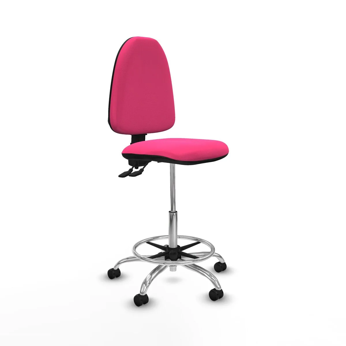 SILLA DE OFICINA PIQUERAS Y CRESPO B0005RF ROSA ALTA