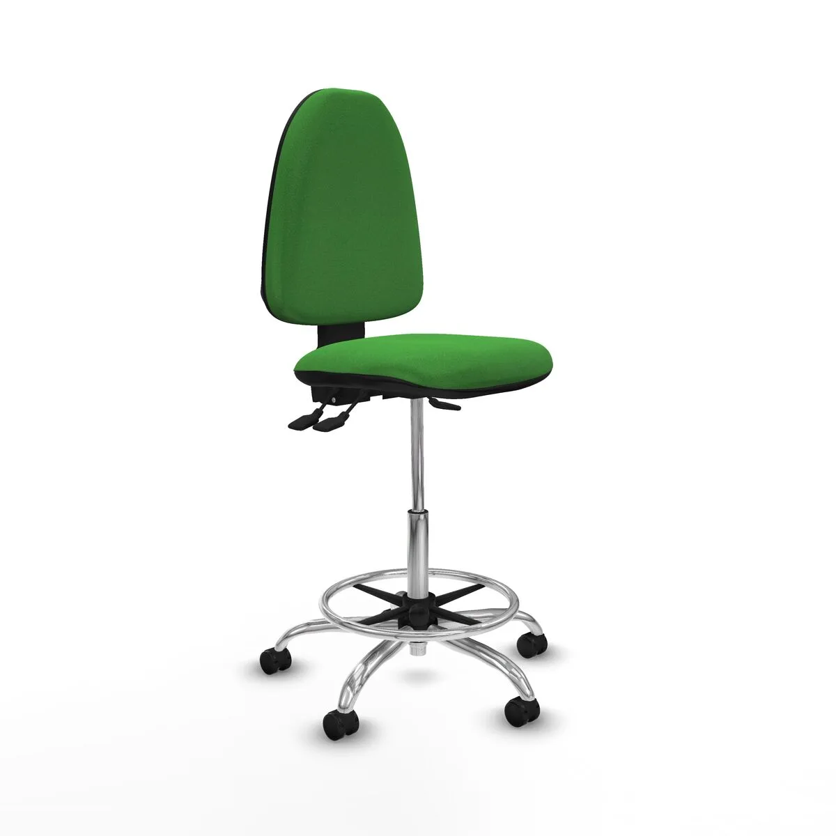 SILLA DE OFICINA PIQUERAS Y CRESPO B0005RF VERDE ALTA