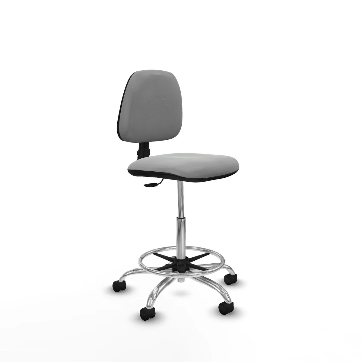 SILLA DE OFICINA PIQUERAS Y CRESPO B0005RN GRIS CLARO ALTA