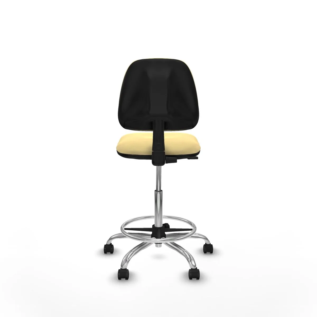 SILLA DE OFICINA PIQUERAS Y CRESPO B0005RP CREMA ALTA