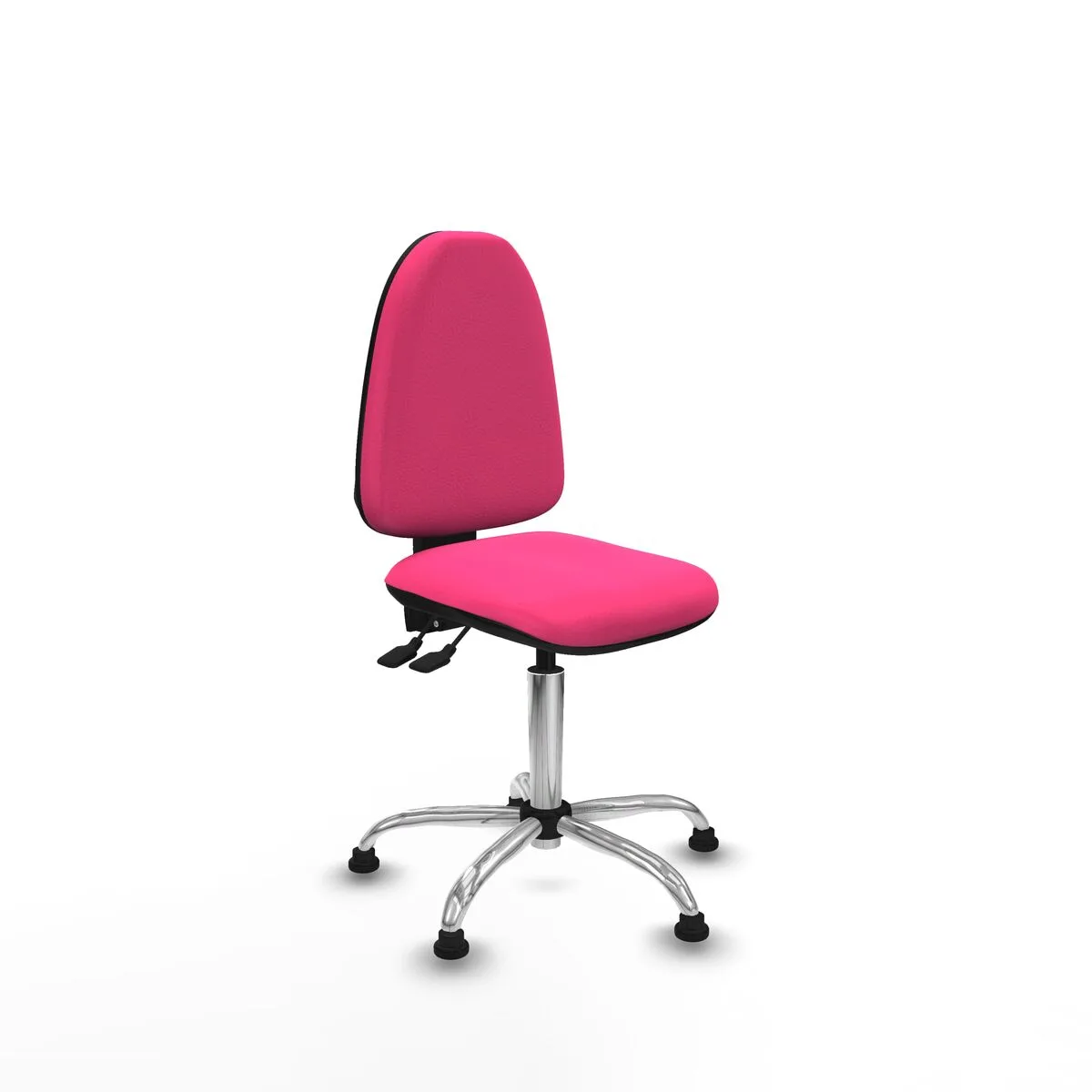 SILLA DE OFICINA PIQUERAS Y CRESPO B0005RT ROSA