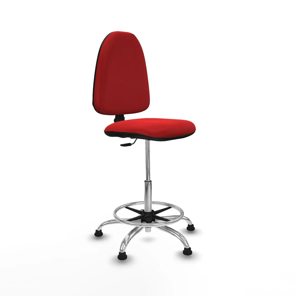 SILLA DE OFICINA PIQUERAS Y CRESPO B0005RT ROJO ALTA