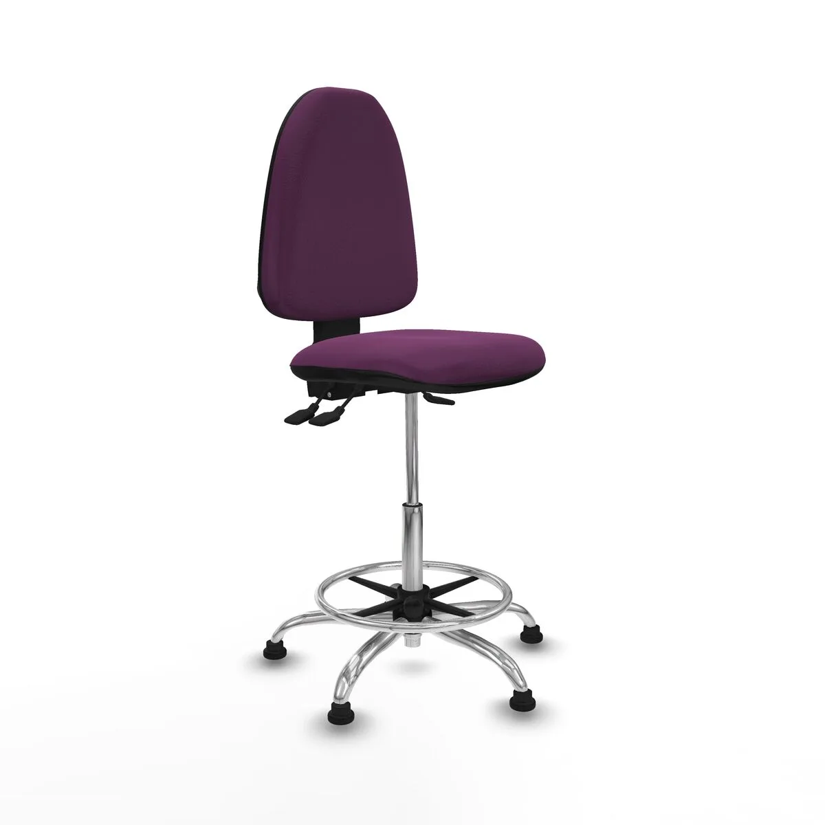 SILLA DE OFICINA PIQUERAS Y CRESPO B0005RT MORADO ALTA