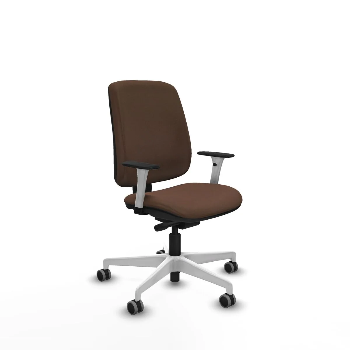 SILLA DE OFICINA PIQUERAS Y CRESPO B1B026G MARRÓN OSCURO