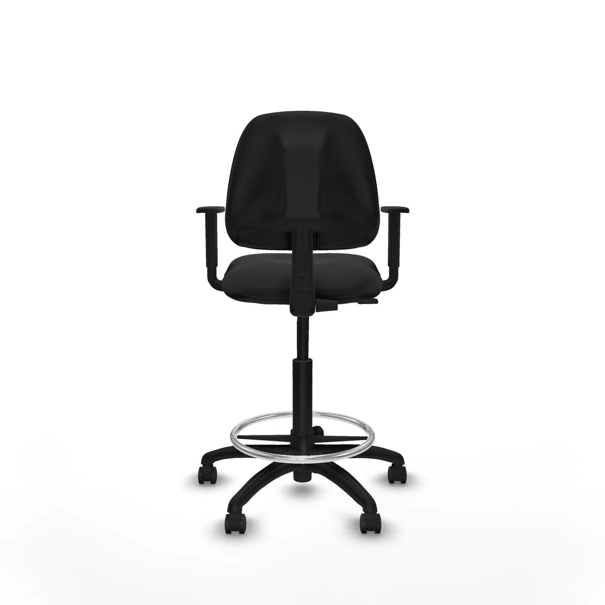 SILLA DE OFICINA PIQUERAS Y CRESPO B1D01RF NEGRO ALTA