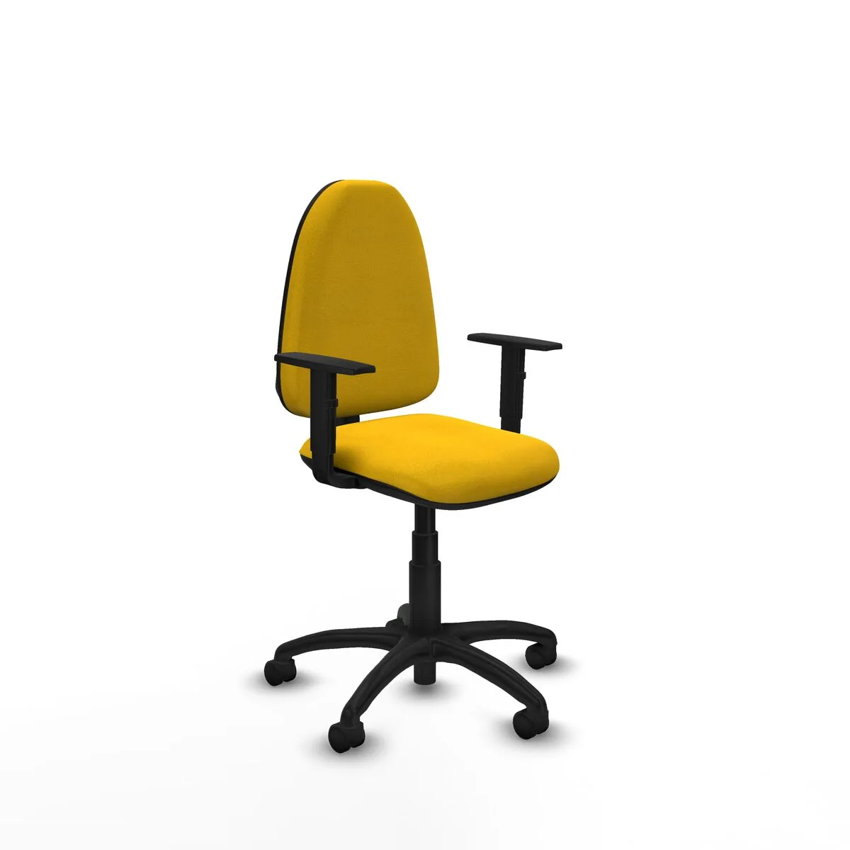 SILLA DE OFICINA PIQUERAS Y CRESPO B1D01RN AMARILLO