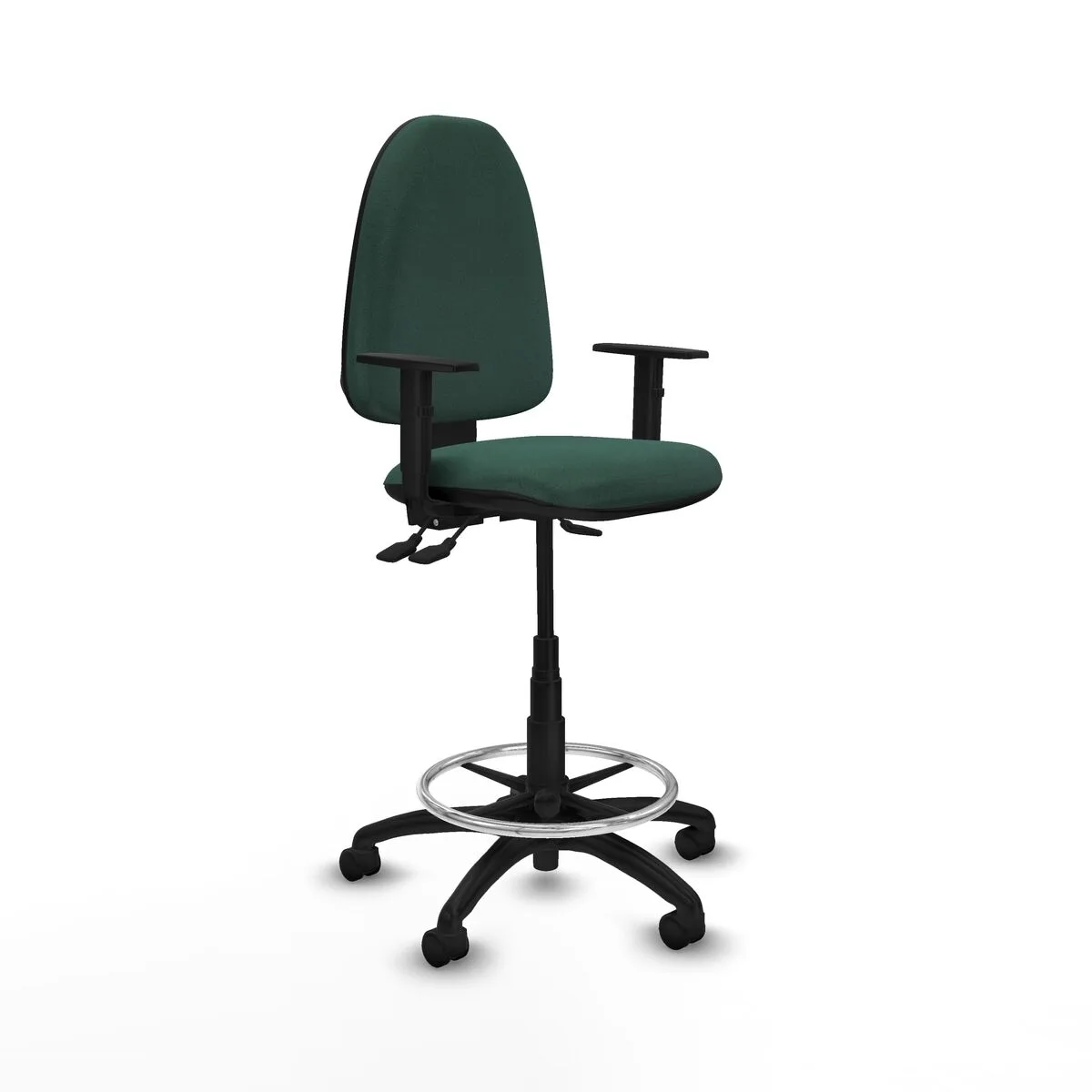 SILLA DE OFICINA PIQUERAS Y CRESPO B1D01RN VERDE ALTA