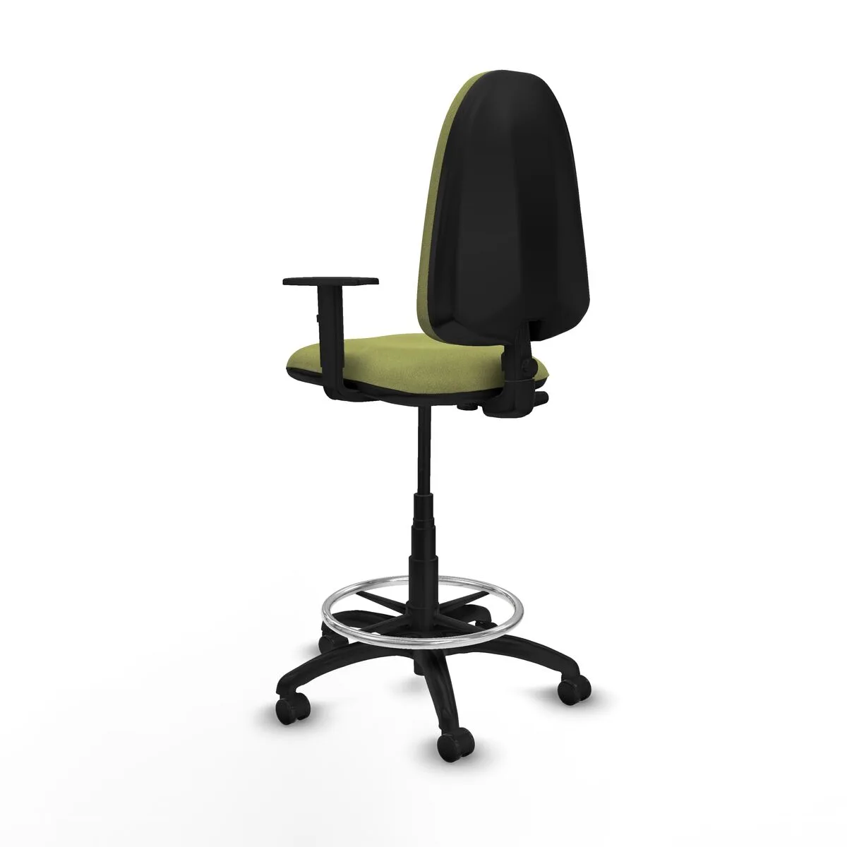 SILLA DE OFICINA PIQUERAS Y CRESPO B1D01RP VERDE ALTA
