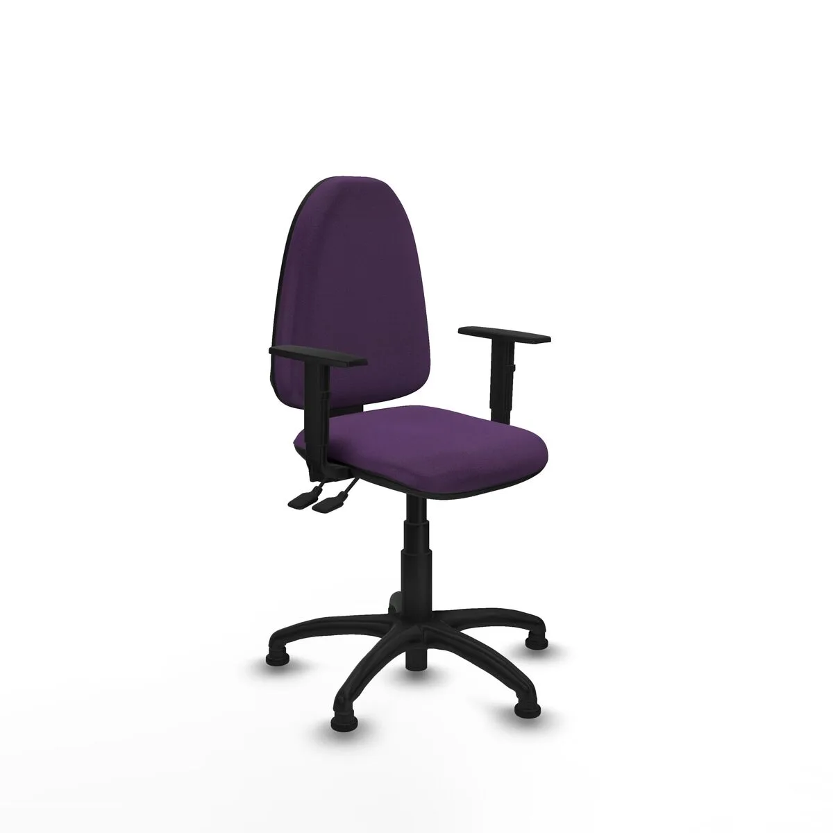 SILLA DE OFICINA PIQUERAS Y CRESPO B1D01RT MORADO