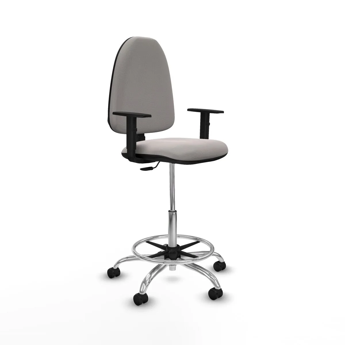 SILLA DE OFICINA PIQUERAS Y CRESPO B1D05RF BLANCO ALTA