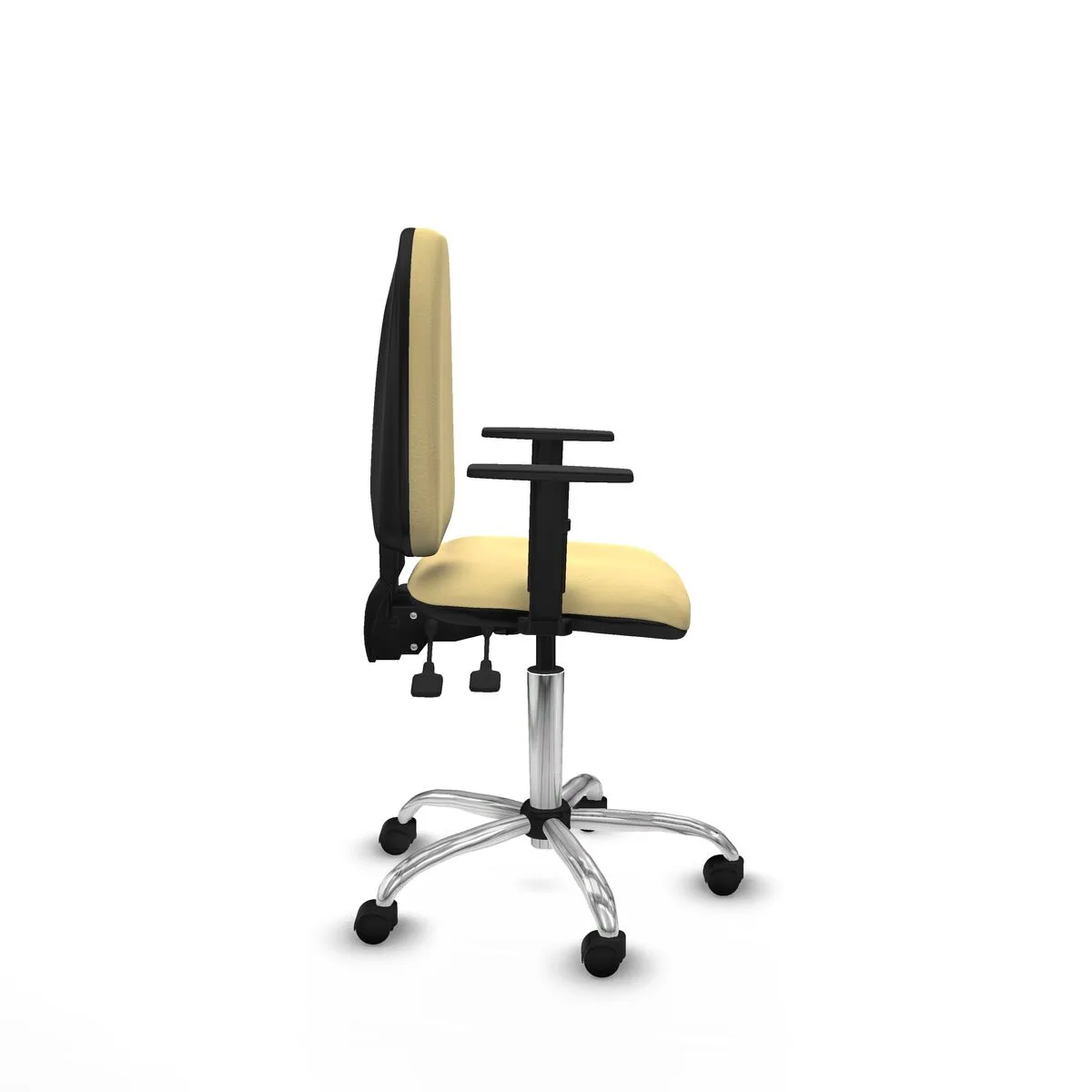 SILLA DE OFICINA PIQUERAS Y CRESPO B1D05RN CREMA