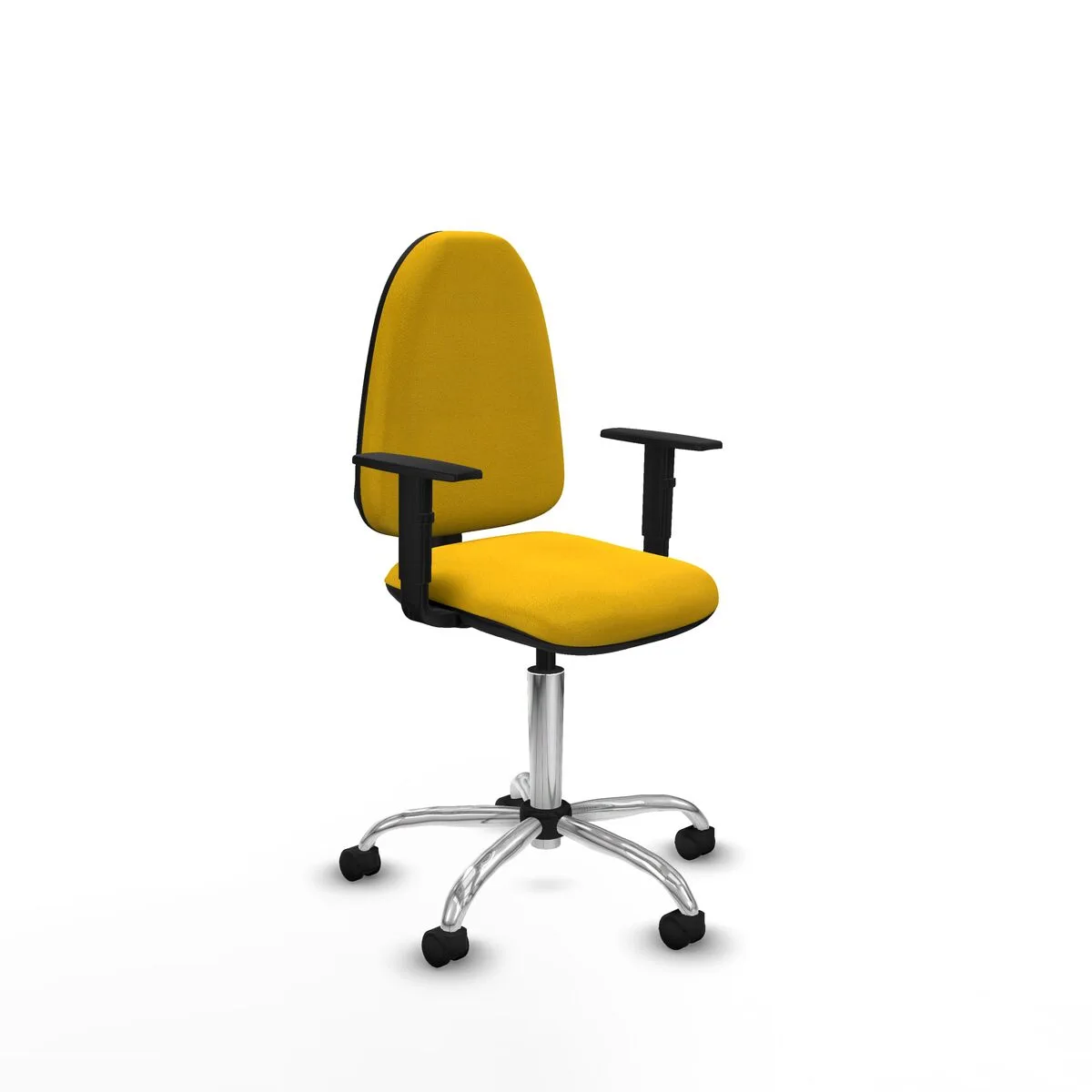 SILLA DE OFICINA PIQUERAS Y CRESPO B1D05RN AMARILLO