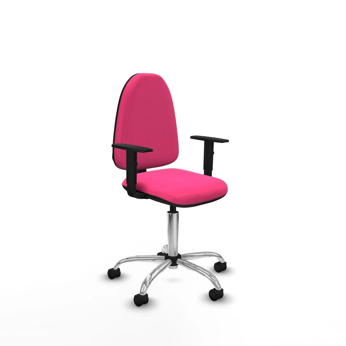 SILLA DE OFICINA PIQUERAS Y CRESPO B1D05RN ROSA