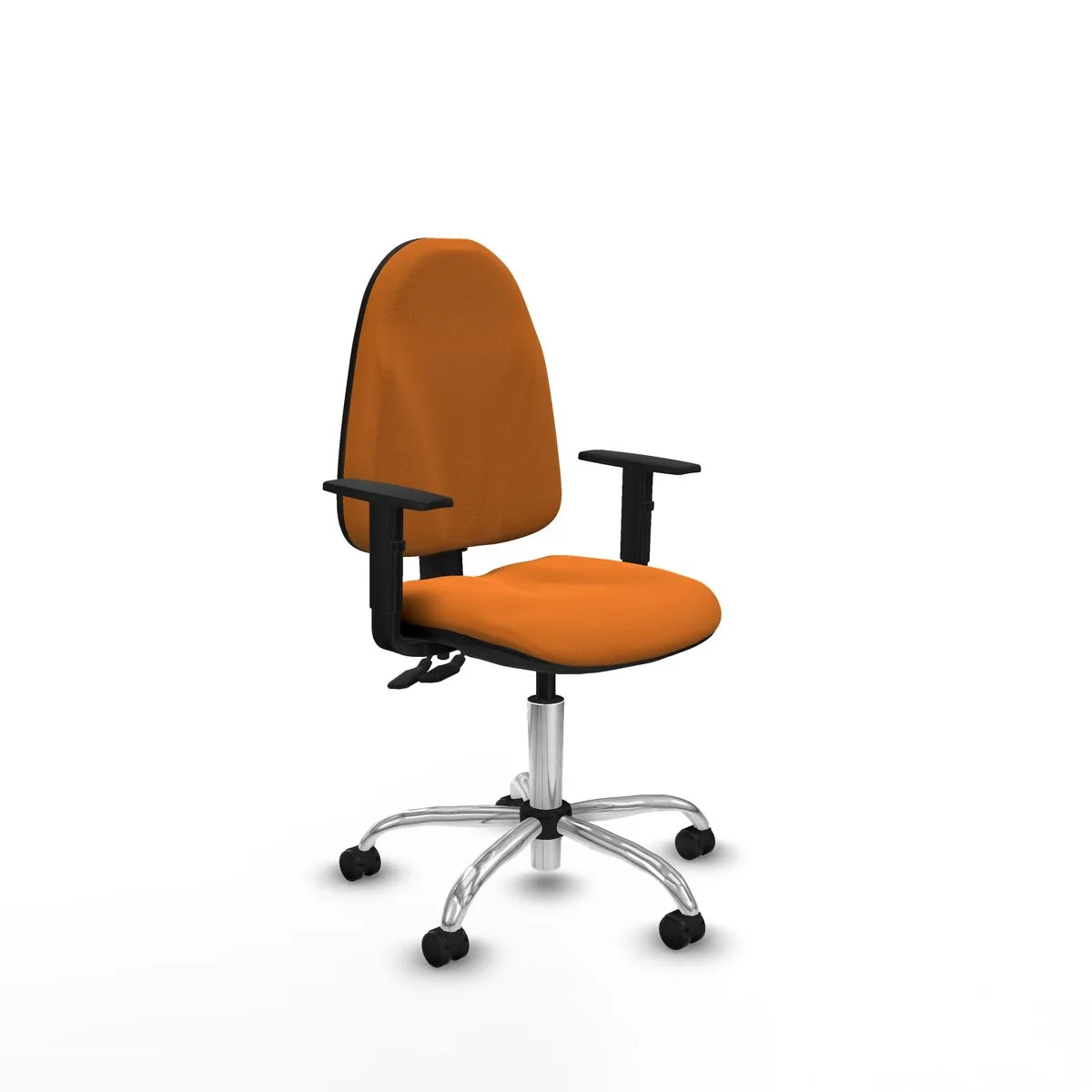 SILLA DE OFICINA PIQUERAS Y CRESPO B1D05RP NARANJA