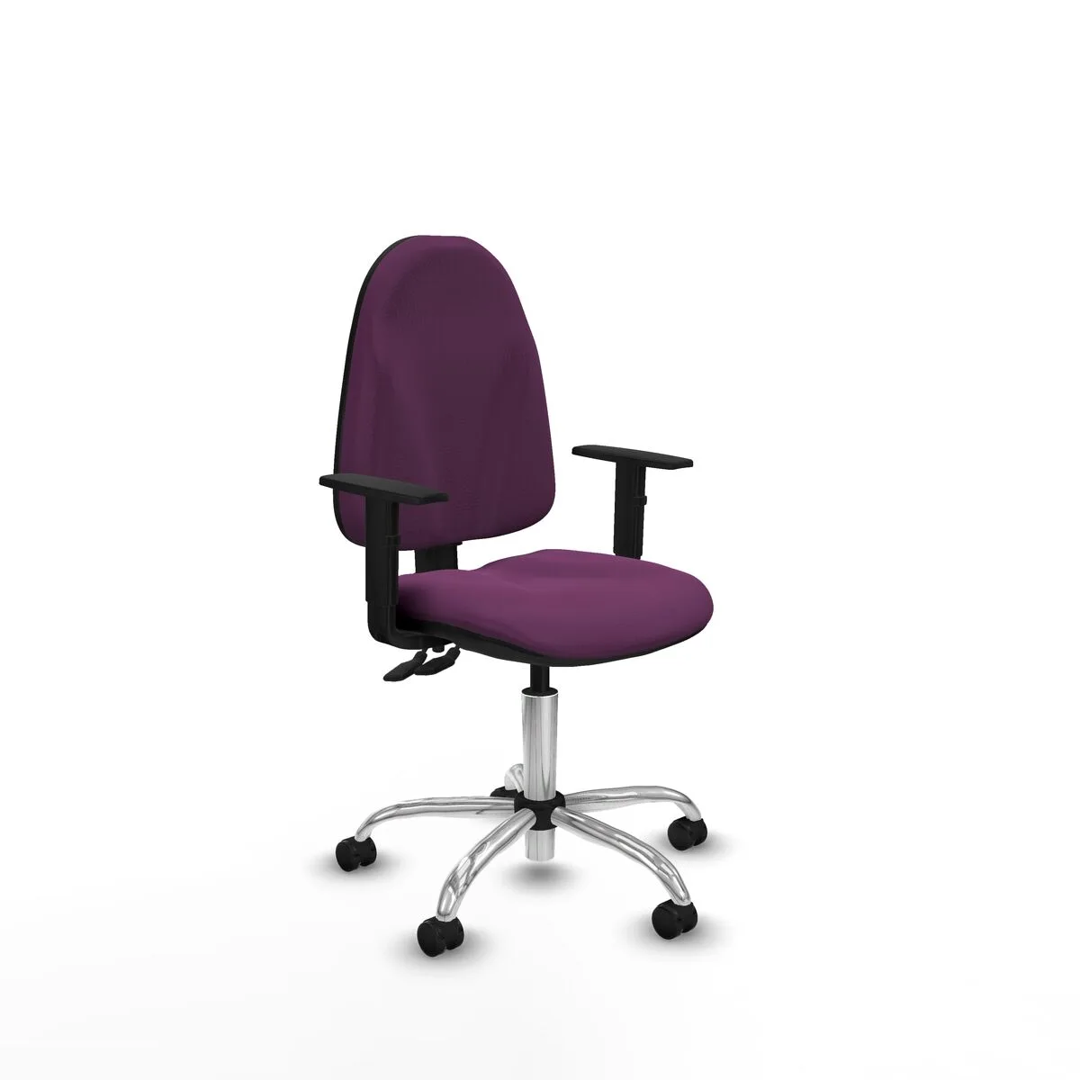 SILLA DE OFICINA PIQUERAS Y CRESPO B1D05RP MORADO
