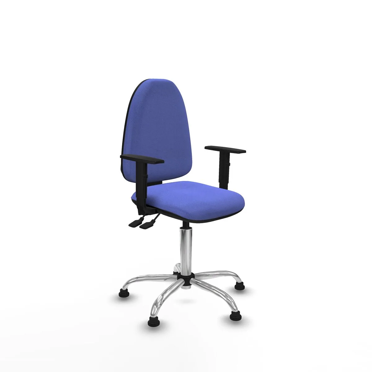 SILLA DE OFICINA PIQUERAS Y CRESPO B1D05RT AZUL CLARO