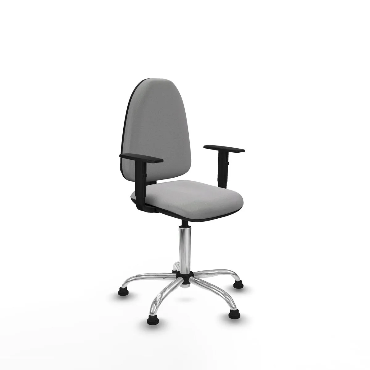 SILLA DE OFICINA PIQUERAS Y CRESPO B1D05RT GRIS CLARO