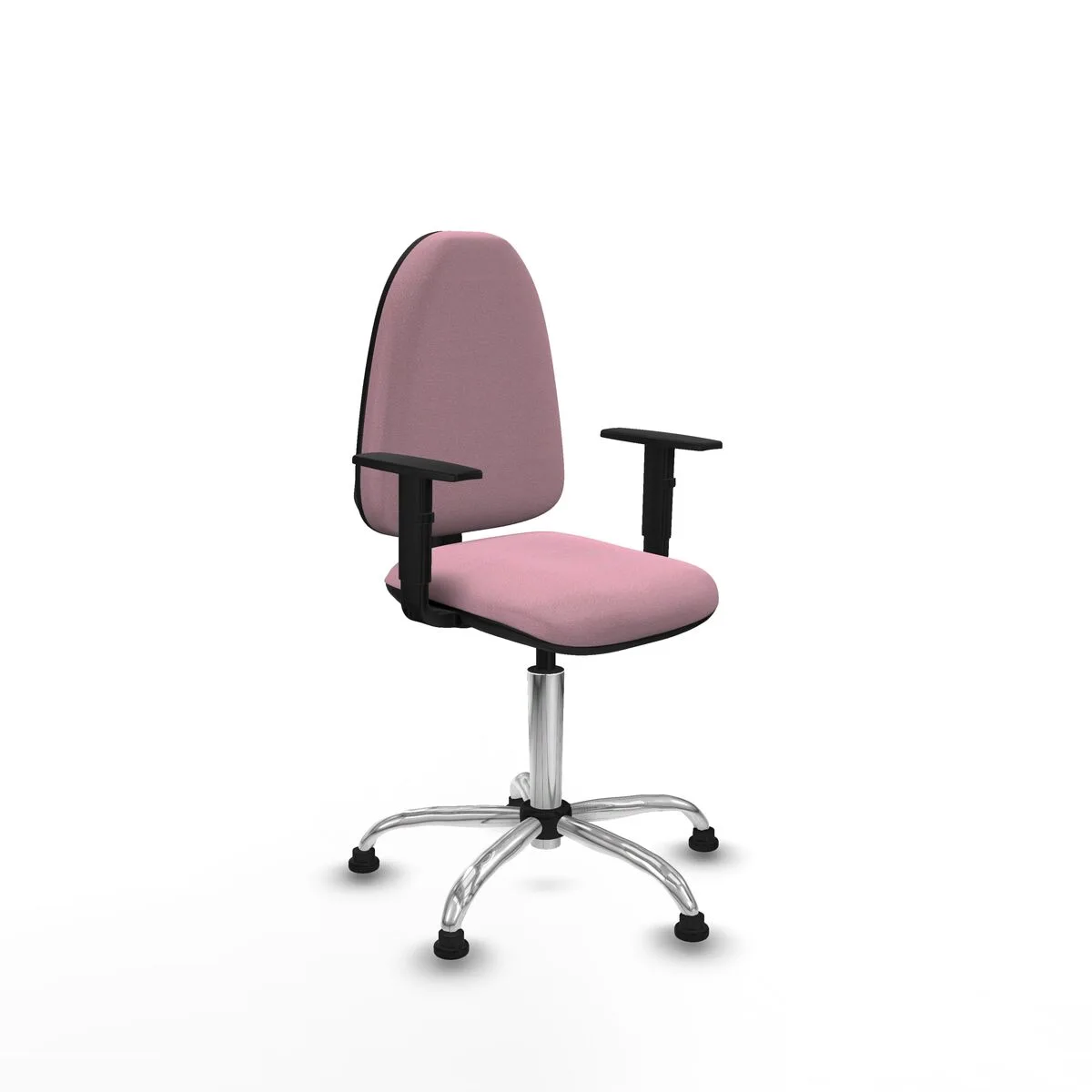 SILLA DE OFICINA PIQUERAS Y CRESPO B1D05RT ROSA