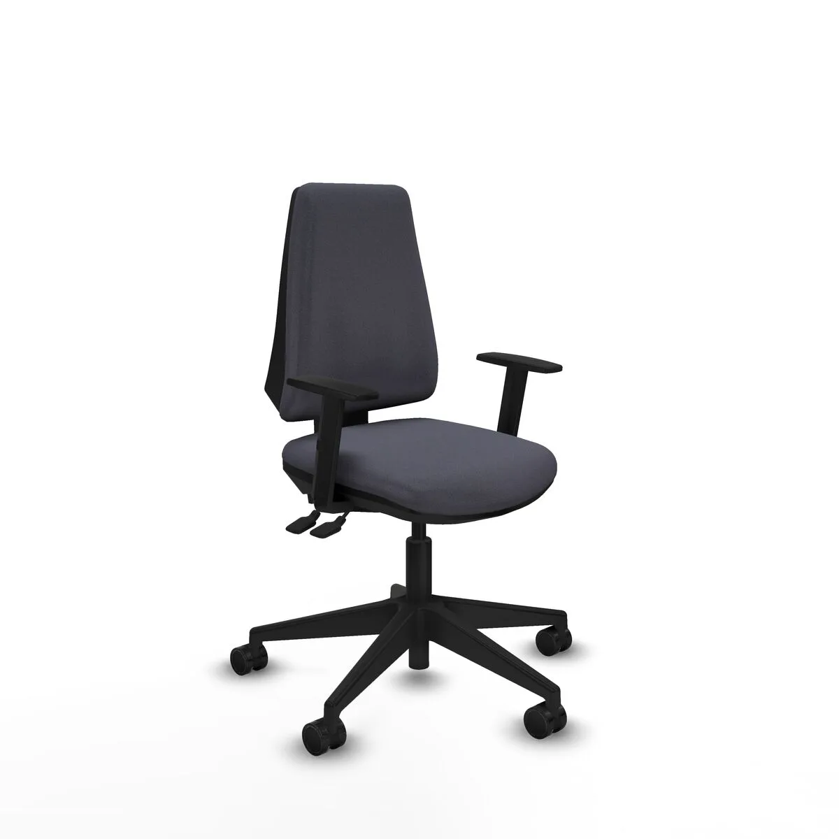 SILLA DE OFICINA PIQUERAS Y CRESPO B1D066N GRIS OSCURO
