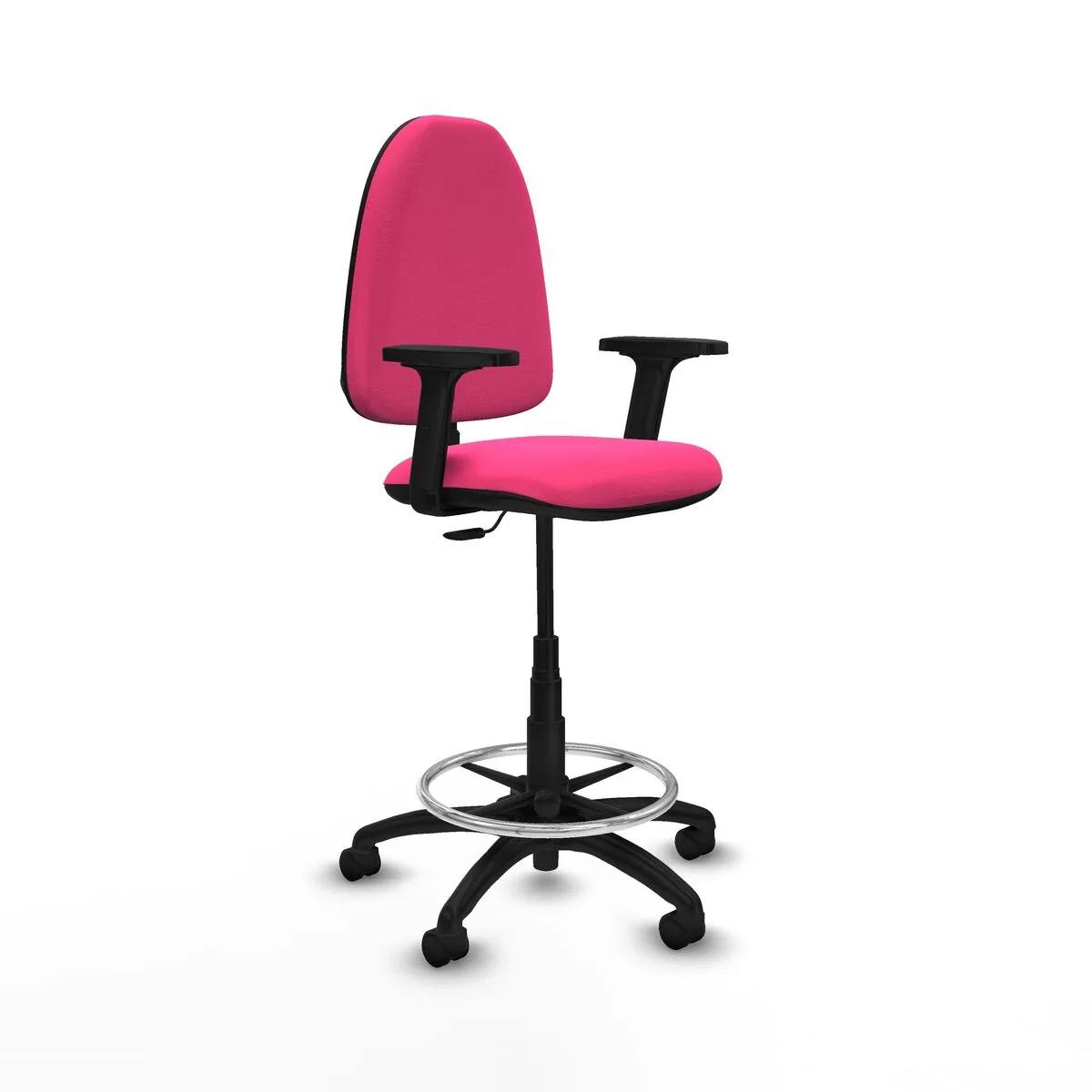 SILLA DE OFICINA PIQUERAS Y CRESPO B2D01RN ROSA ALTA