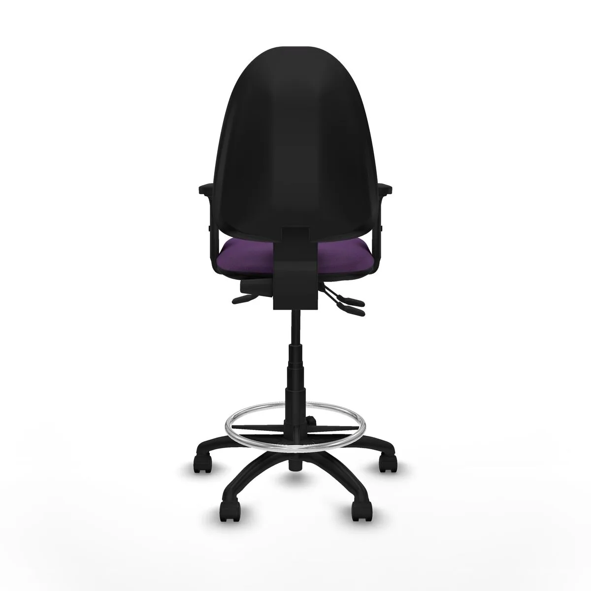 SILLA DE OFICINA PIQUERAS Y CRESPO B2D01RN MORADO ALTA